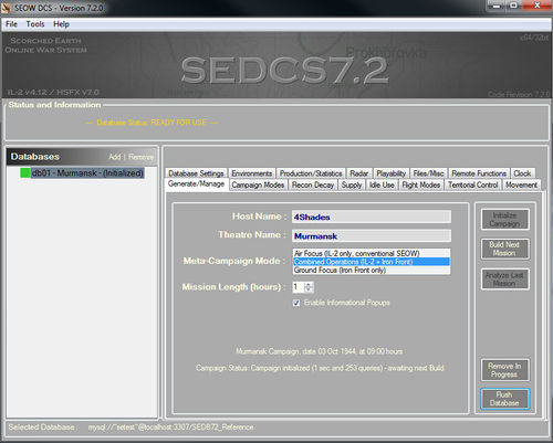 meta-SEOW campaign modes